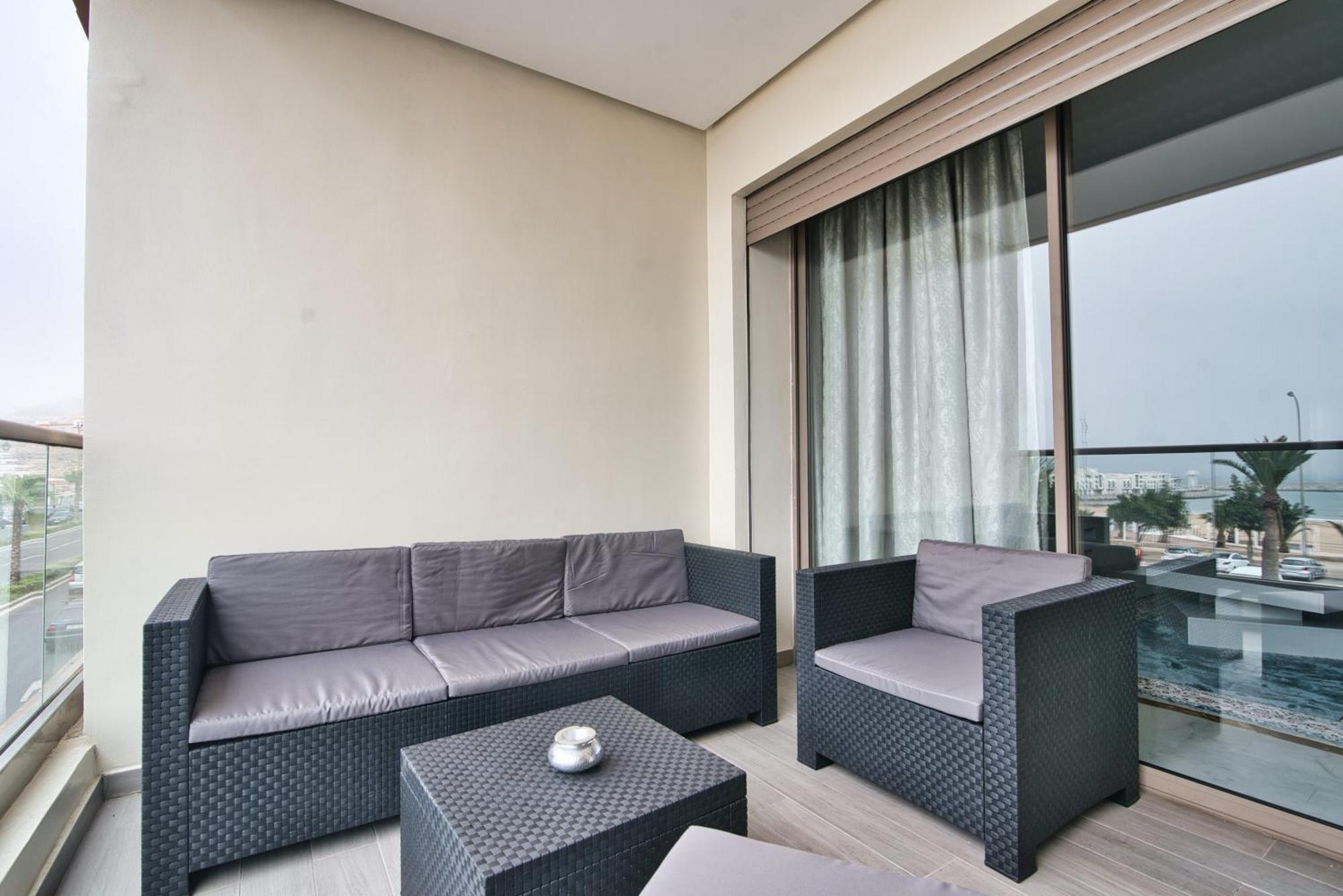 New Luxury Apartment 135Sqm Terrace Seafront Unlimited Wi-Fi Agadir Ngoại thất bức ảnh