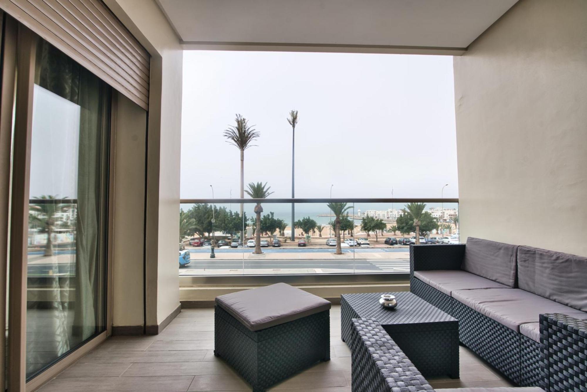 New Luxury Apartment 135Sqm Terrace Seafront Unlimited Wi-Fi Agadir Ngoại thất bức ảnh